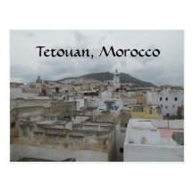 Sobre el Medina -- Tetouan, Marruecos Tarjetas Postales