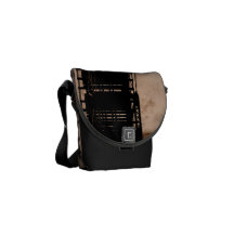 "sobre" la bolsa de mensajero del carrito del puen bolsa messenger