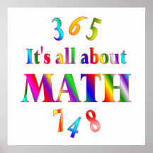 Sobre matemáticas impresiones