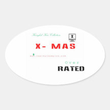 Sobre Navidad clasificada - pegatina