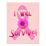 Sobreviva al cáncer de pecho anuncio personalizado