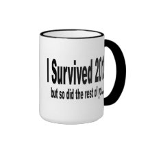 "Sobreviví 2012" tazas