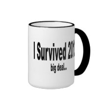 "Sobreviví 2012" tazas