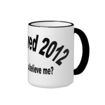 "Sobreviví 2012" tazas