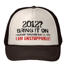 Sobreviví la camisa del 21 de mayo de 2011 gorros  