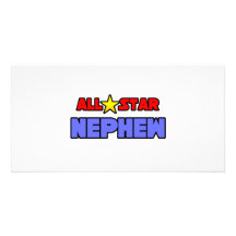 Sobrino de All Star Tarjeta Fotografica Personalizada