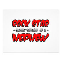 Sobrino de la estrella del rock… comunicado