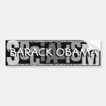 SOCIALISMO ANTI BARACK OBAMA DE OBAMA ETIQUETA DE PARACHOQUE