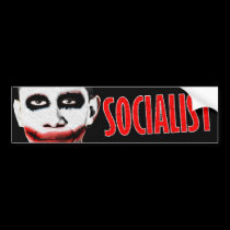 Socialista de Obama pegatinas de parachoque