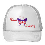 Sociedad canadiense de la mariposa de la diva gorros bordados