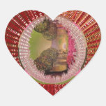 Socio del amor en vida pegatina de corazón