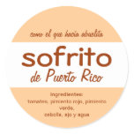 Sofrito pegatinas
