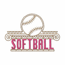 Softball camisetas bordadas