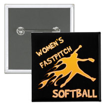SOFTBALL DEL FASTPITCH DE LAS MUJERES PIN