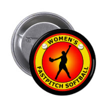 SOFTBALL DEL FASTPITCH DE LAS MUJERES PIN