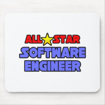 Software Engineer de All Star Alfombrilla De Raton
