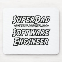 Software Engineer de SuperDad… Tapetes De Ratón
