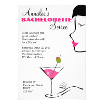 Soiree de Martini del bachelorette Anuncio