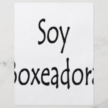 Soja Boxeadora Tarjetón
