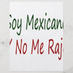 Soja Mexicano Y ningún yo Rajo Tarjetas Informativas