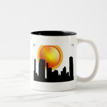 Sol de Atlanta Tazas De Café