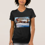Sol después de la nieve camisetas