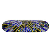 Sol naciente tabla de patinar