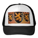 Sol naciente y sombrero de béisbol desenfrenado de gorras de camionero