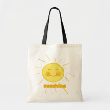 Sol sonriente bolsas