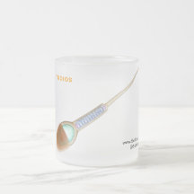 Sola célula de esperma taza