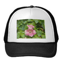 Sola flor gorros bordados