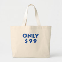 Solamente $99 bolsas lienzo