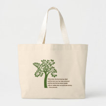 Solamente cuando el árbol pasado bolsa