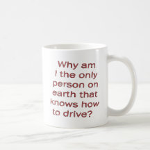 Solamente persona en la tierra taza de café