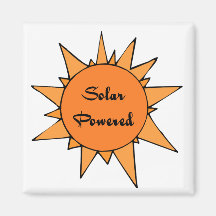 Solar de Sun accionado Iman Para Frigorífico