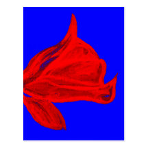 Solas postal/invitación rojas color de rosa del ~ 