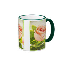 "Solas" tazas color de rosa