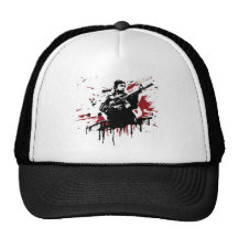 Soldado asiático gorro