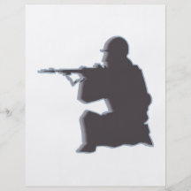 Soldado de la sombra tarjetones