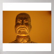 Soldado de la terracota impresiones