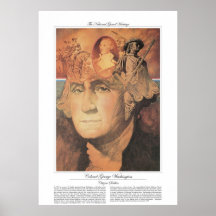 Soldado del ciudadano de CORONEL GEORGE WASHINGTON Impresiones