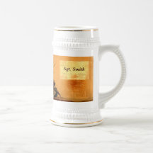 Soldado en el personalizable de la pared tazas de café