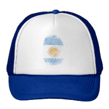 Soldado enrollado en el ejército de la bandera de  gorras de camionero