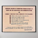 Soldados americanos de la venganza de la demanda d poster