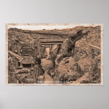 Soldados británicos de la Primera Guerra Mundial d Posters