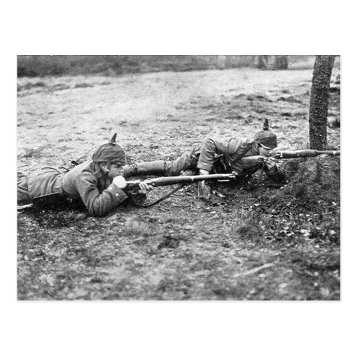 Soldados de WWI Postales