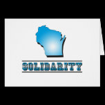 Solidaridad de Wisconsin tarjetas