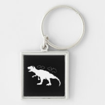 Sólido de T-Rex Llavero Personalizado
