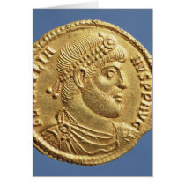 Solidus de juliano la apóstata cubierta tarjetas