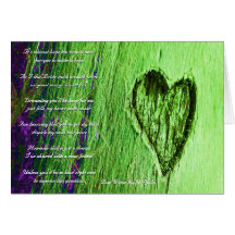 Solo corazón usted será mi dama de honor verde cla tarjetas